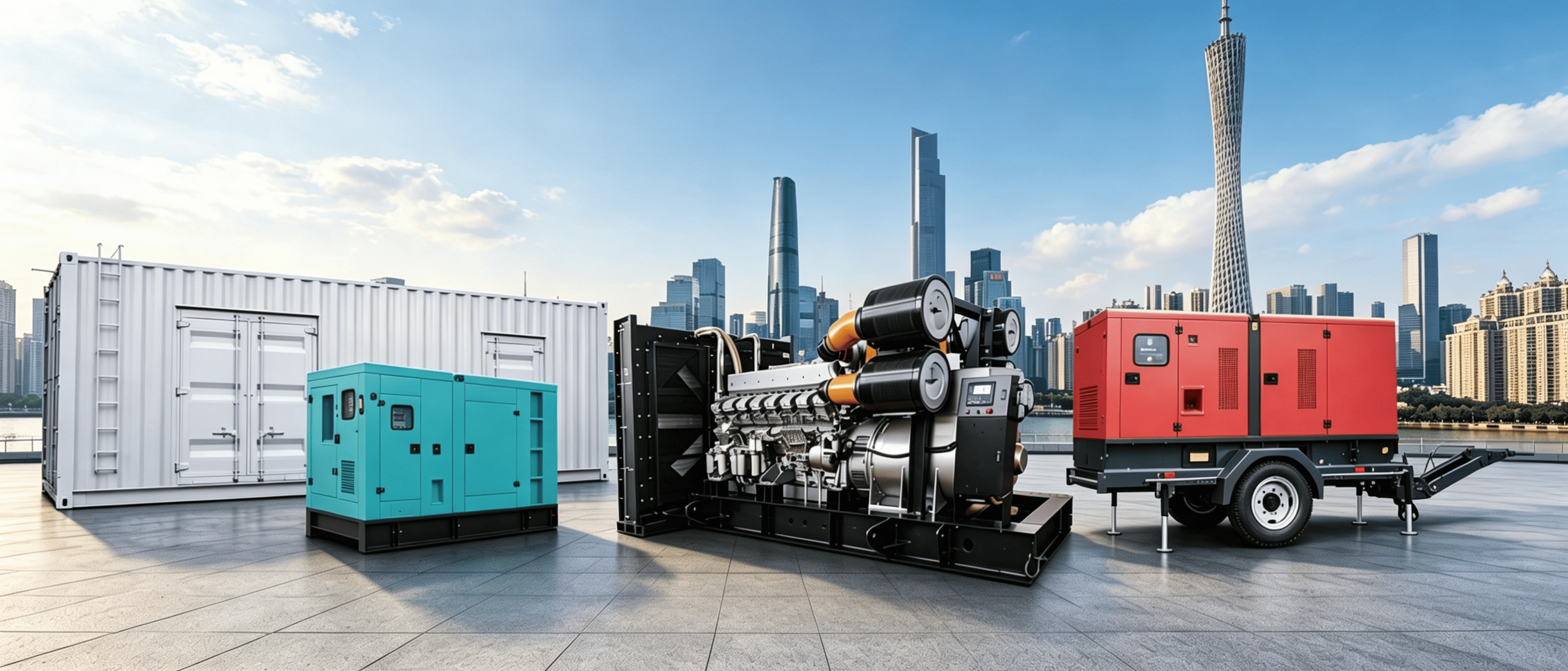 Terbuka, Senyap, Kontainer, atau Seluler? Mencocokkan Jenis Genset dengan Lokasi