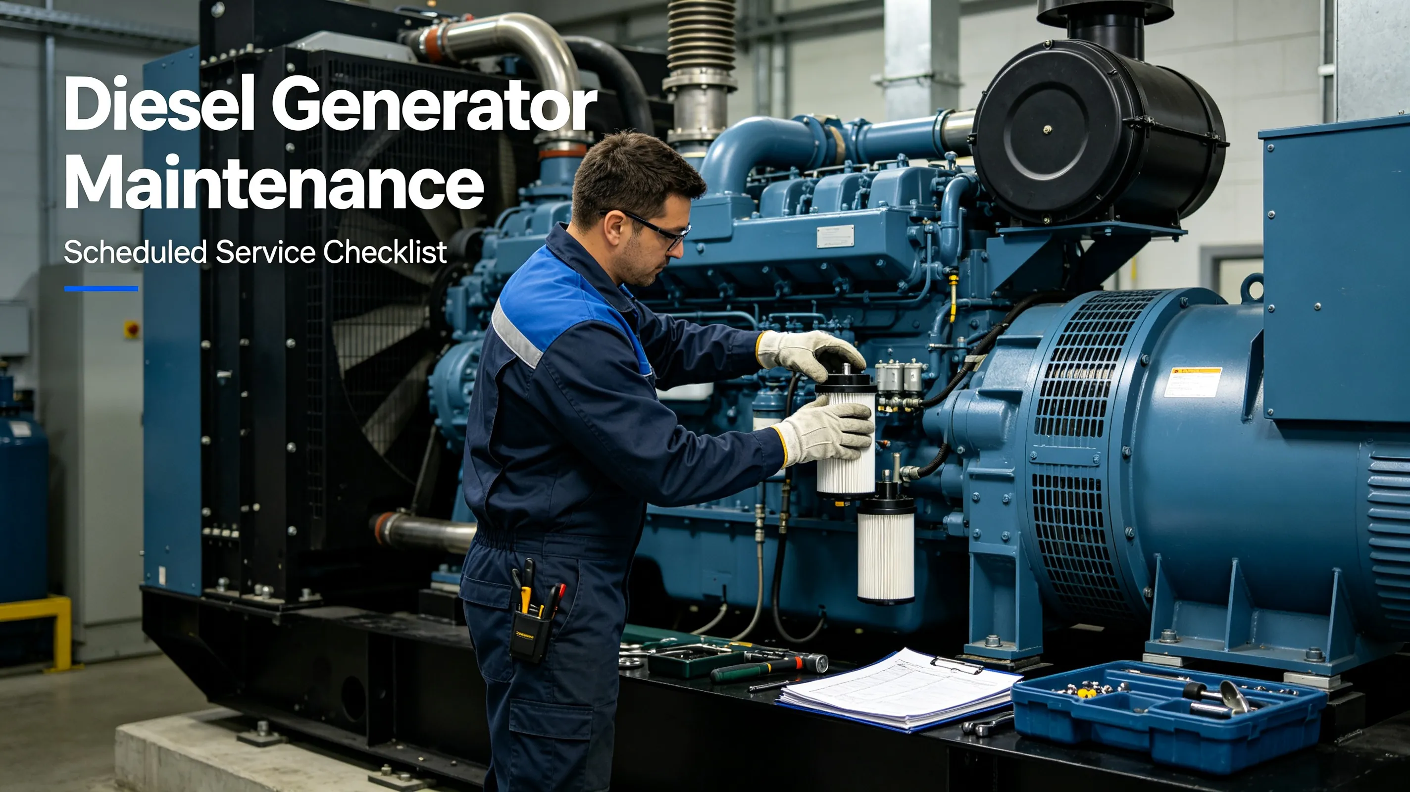 Perawatan Genset Diesel: Jadwal yang Menjaga Unit Siaga Tetap Siap