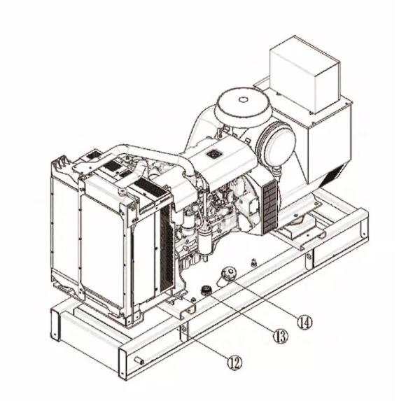 Open Type Genset