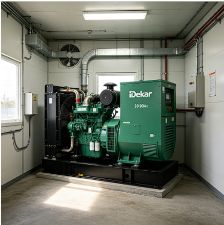 10 - 60 kVA Small Silent Diesel Generator Sets