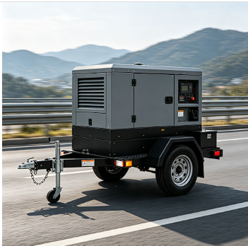 Light Trailer-Mounted Diesel Generator Sets