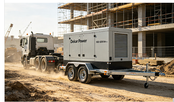Medium Trailer-Mounted Diesel Generator Sets