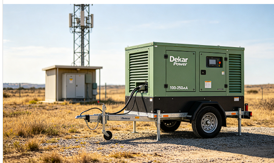 Medium Trailer-Mounted Diesel Generator Sets